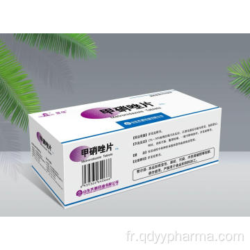 Comprimés de métronidazole 200 mg, 500 mg